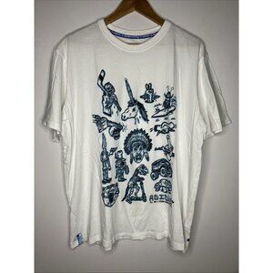 Adidas Skateboarding SB All Day I Draw Awesome Stuff Art Roger T-Shirt Mens 2XL